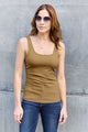 Basic Bae Full Size Square Neck Wide Strap Tank Trandify deal