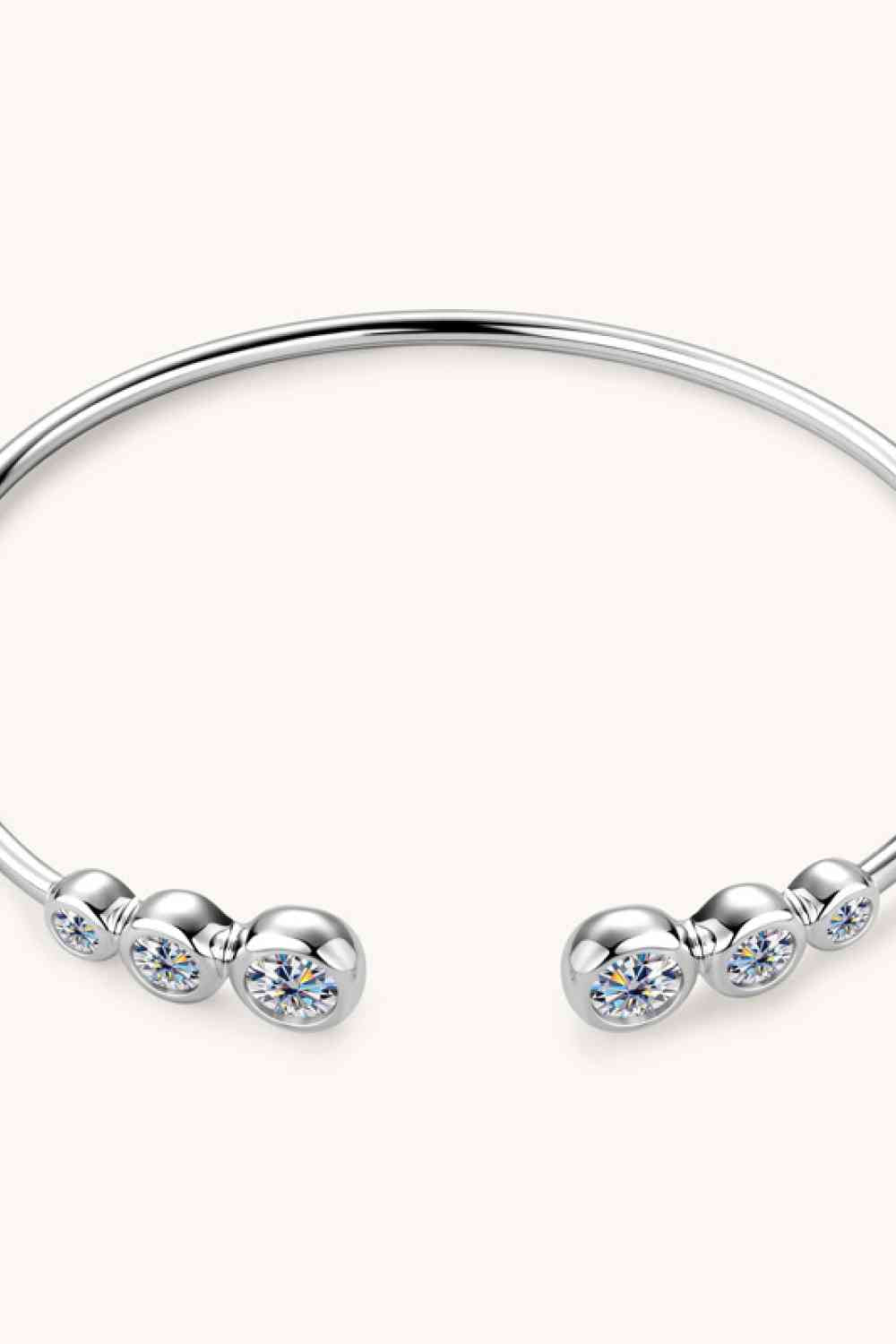 1.8 Carat Moissanite 925 Sterling Silver Bracelet Trandify deal