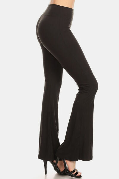 Leggings Depot High Waist Flare Leggings Trandify deal