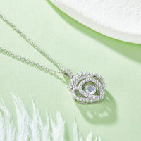 Elegant Moissanite 925 Sterling Silver Necklace for Women – USA’s Favorite Jewelry