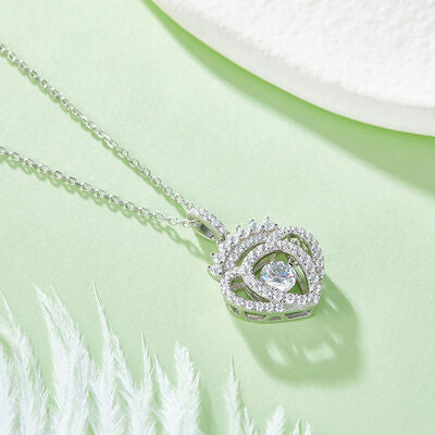 Elegant Moissanite 925 Sterling Silver Necklace for Women – USA’s Favorite Jewelry