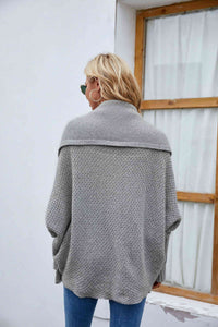 Open Front Long Sleeve Cardigan Trandify deal