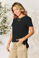 Basic Bae Full Size Round Neck Short Sleeve T-Shirt Trandify deal