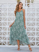 Ditsy Floral Scoop Neck Midi Cami Dress Trandify deal