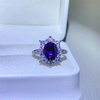 2 Carat Moissanite 925 Sterling Silver Ring Trandify deal