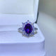 2 Carat Moissanite 925 Sterling Silver Ring Trandify deal