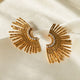 Stainless Steel Inlaid Zircon Stud Earrings Trandify deal
