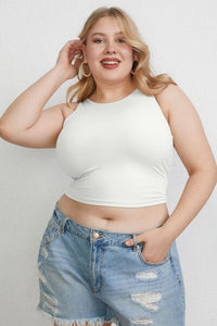 Basic Bae Full Size Round Neck Slim Tank - Trandify Deal