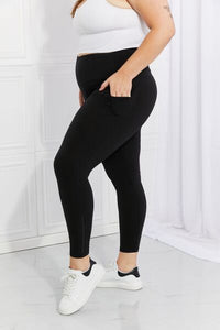 Leggings Depot Full Size Strengthen and Lengthen Reflective Dot Active Leggings Trandify deal