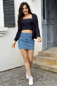Cropped Cami and Open Front Cardigan Set Trandify deal