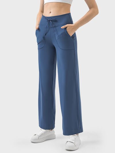 Millennia Drawstring Active Pants with Pockets Trandify deal