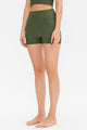 Slim Fit Wide Waistband Sports Shorts Trandify deal
