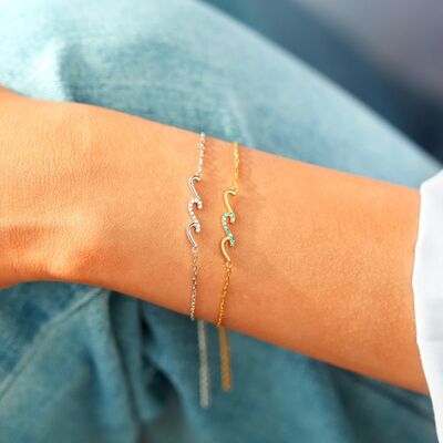 925 Sterling Silver Zircon Bracelet Trandify deal