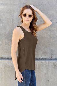 Basic Bae Full Size Round Neck Tank Trandify Deal