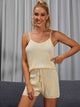 Star Knit Cami and Drawstring Shorts Set Trandify deal