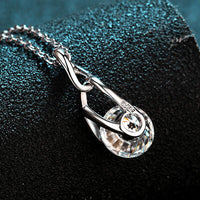2 Carat Moissanite 925 Sterling Silver Necklace Trandify deal