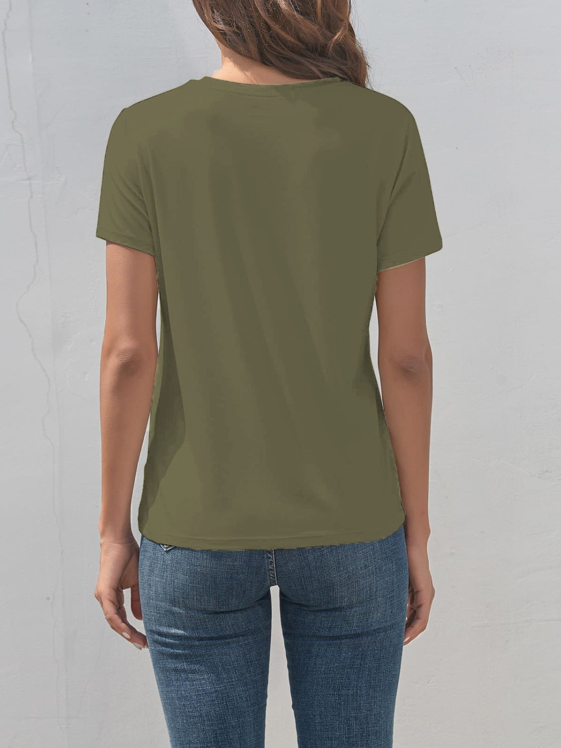 Dog Graphic Round Neck T-Shirt Trandify deal