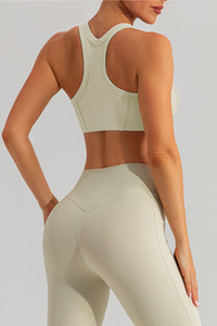 Round Neck Racerback Active Tank Trandify deal