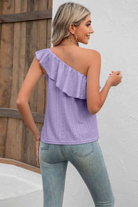 Eyelet One-Shoulder Tank Trandify deal