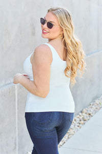 Basic Bae Full Size Square Neck Wide Strap Tank Trandify deal