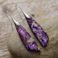 Gold-Plated Copper Dangle Earrings Trandify deal