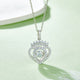 Elegant Moissanite 925 Sterling Silver Necklace for Women – USA’s Favorite Jewelry