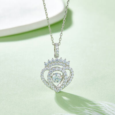 Elegant Moissanite 925 Sterling Silver Necklace for Women – USA’s Favorite Jewelry