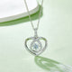 Moissanite 925 Sterling Silver Heart Shape Necklace Trandify deal