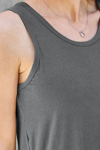 Basic Bae Full Size Round Neck Tank Trandify Deal