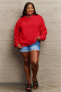 Simply Love Full Size IF I'M TOO MUCH THEN GO FIND LESS Round Neck Sweatshirt Trandify deal