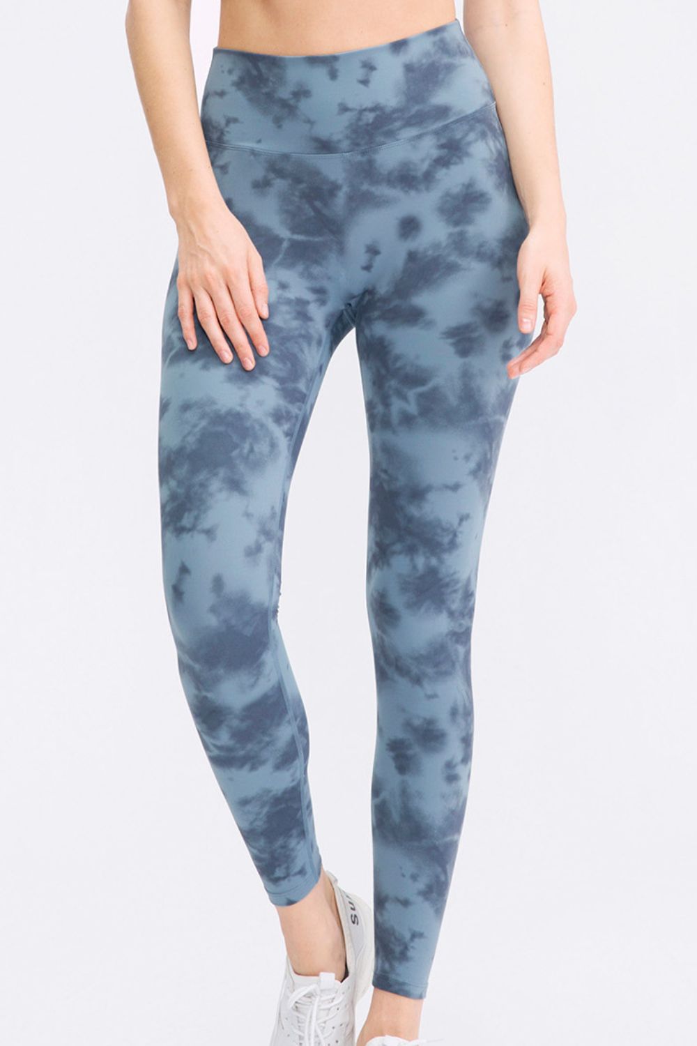 Wide Waistband Slim Fit Long Sports Pants Trandify deal