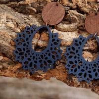 Geometric Cutout Dangle Earrings Trandify deal
