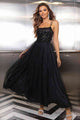 Lace-Up Backless Mesh Dress Trandify deal