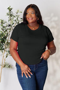 Basic Bae Full Size Round Neck Short Sleeve T-Shirt Trandify deal