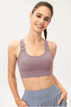 Scoop Neck Long Sports Bra Trandify deal