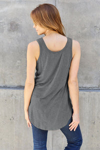 Basic Bae Full Size Round Neck Tank Trandify Deal