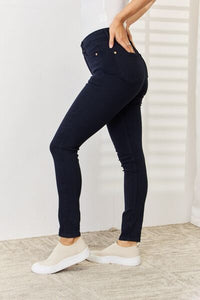 Judy Blue Full Size Garment Dyed Tummy Control Skinny Jeans Trandify deal