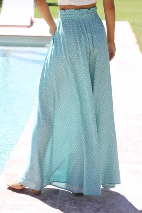 Tied Wide Leg Pants Trandify deal