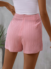 Tied High Waist Skort Trandify deal