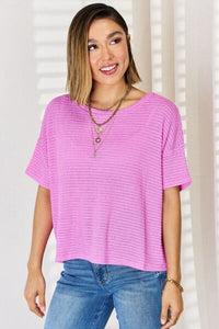 Zenana Full Size Round Neck Short Sleeve T-Shirt Trandify deal