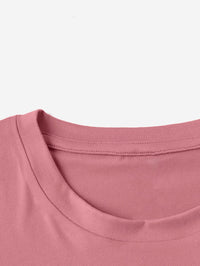 Rabbit Round Neck Short Sleeve T-Shirt Trandify deal