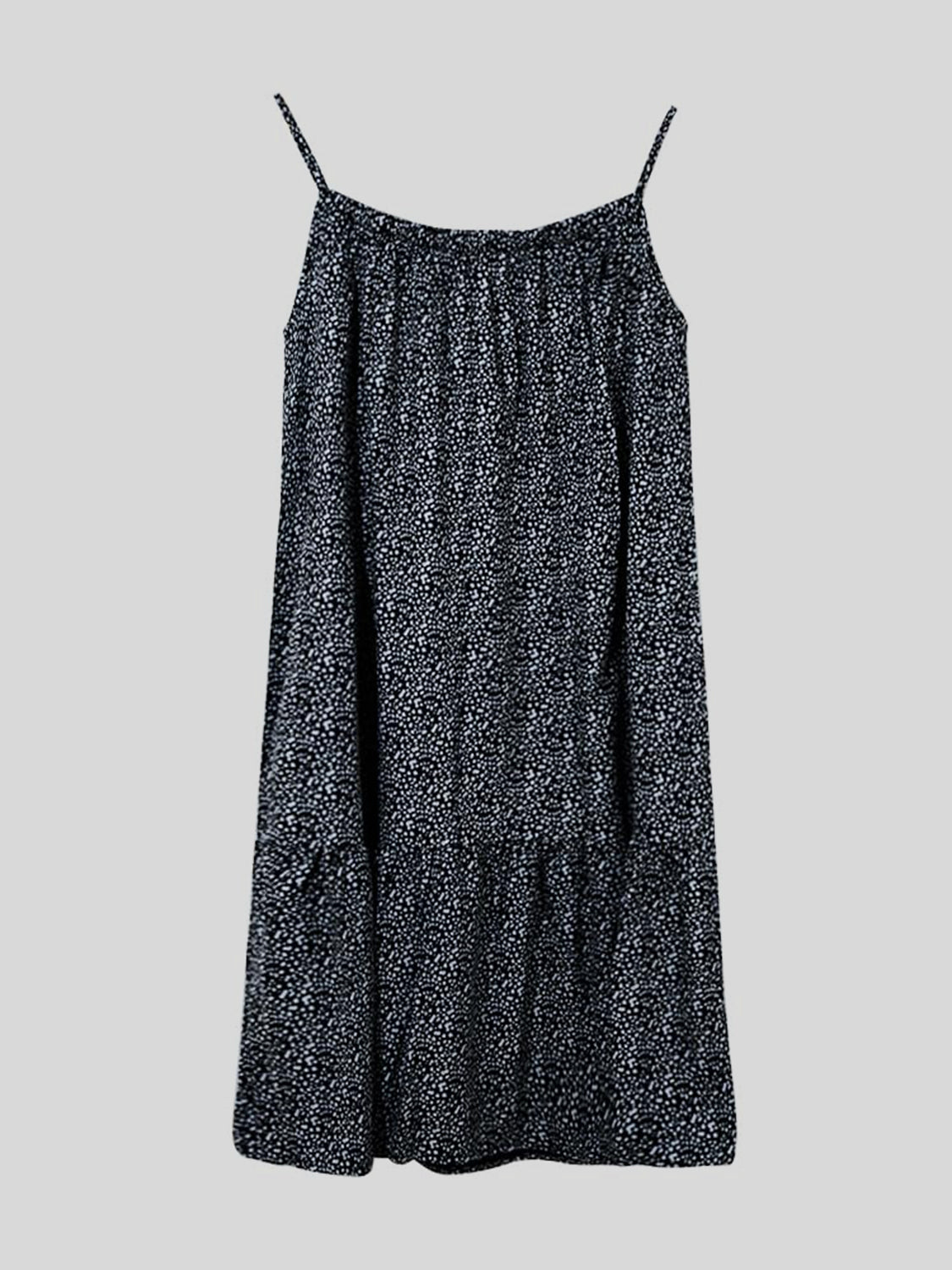 Full Size Printed Sleeveless Mini Cami Dress Trandify deal