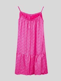 Full Size Printed Sleeveless Mini Cami Dress Trandify deal