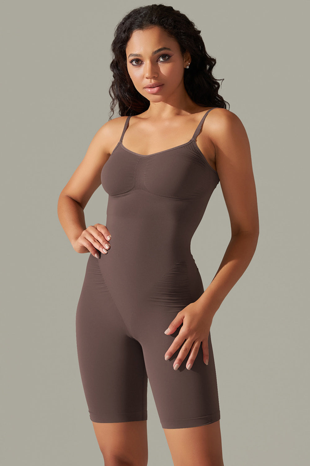 Spaghetti Strap Active Romper Trandify deal
