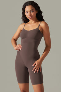 Spaghetti Strap Active Romper Trandify deal