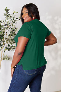 Basic Bae Full Size Round Neck Short Sleeve T-Shirt Trandify deal
