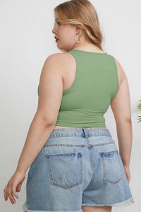 Basic Bae Full Size Round Neck Slim Tank - Trandify Deal