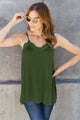 Basic Bae Full Size Lace Trim V-Neck Cami Trandify deal