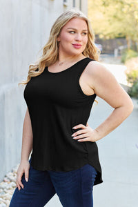 Basic Bae Full Size Round Neck Tank Trandify Deal