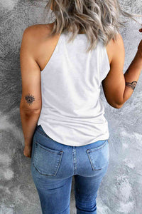 US Flag Heart Graphic Tank - Trandify Deal